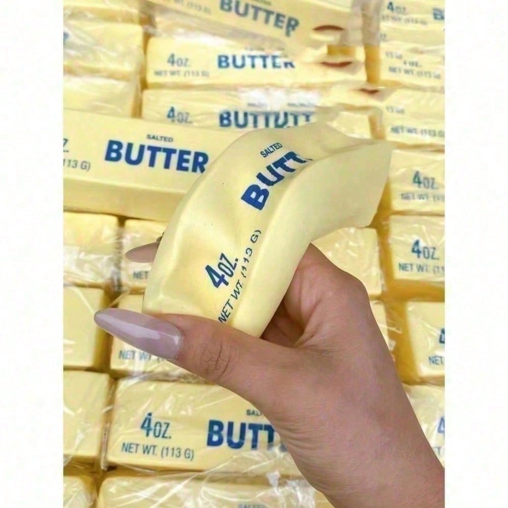 Tech For Office - 1PC Unsalted Butter Shaped Slow Rising