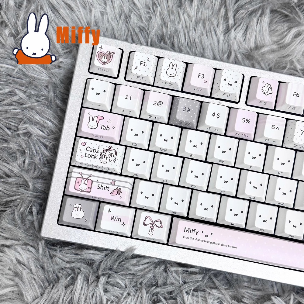 Kawaii Miffy Mechanical Keyboa - Tech For Office 评论和价格