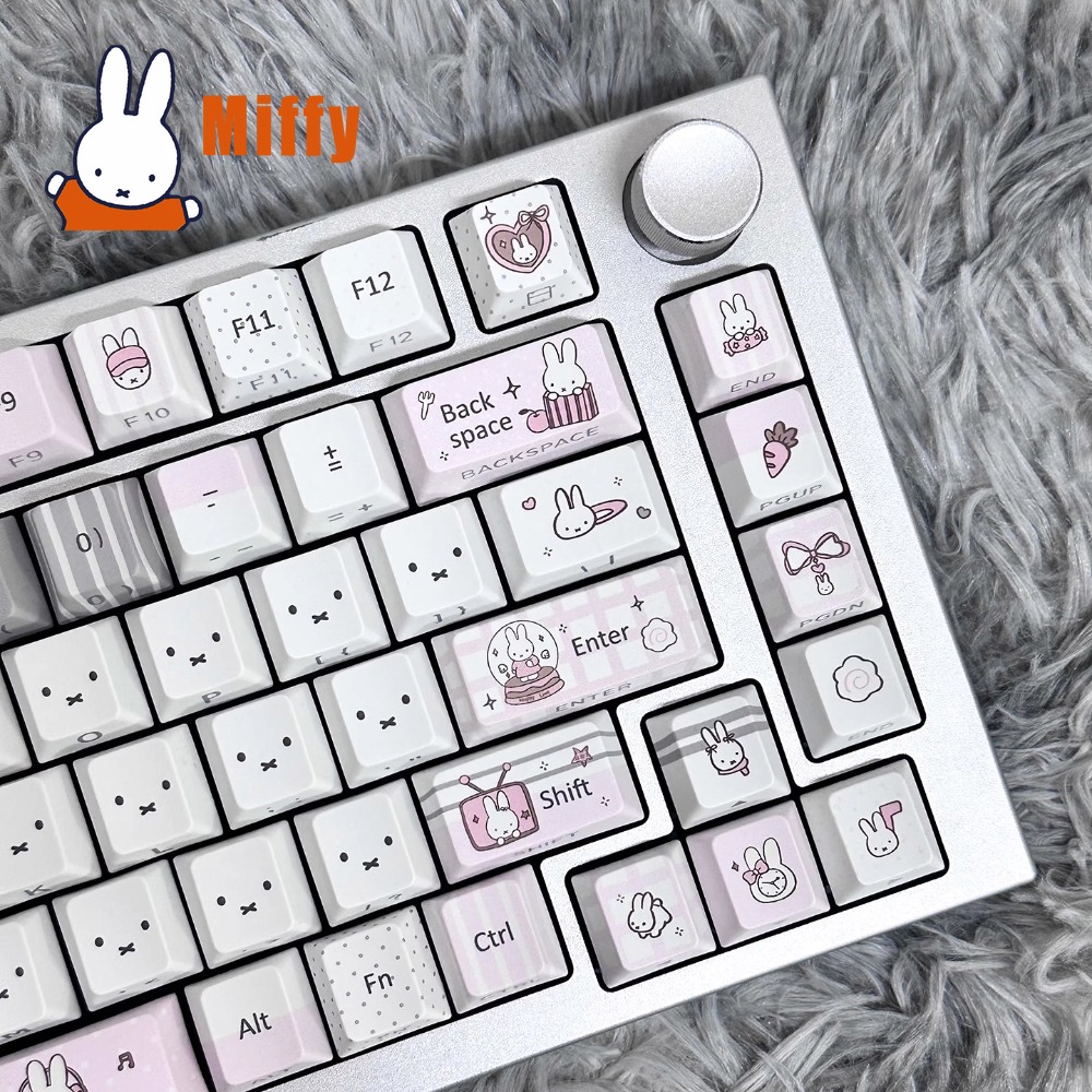Kawaii Miffy Mechanical Keyboa - Tech For Office 评论和价格