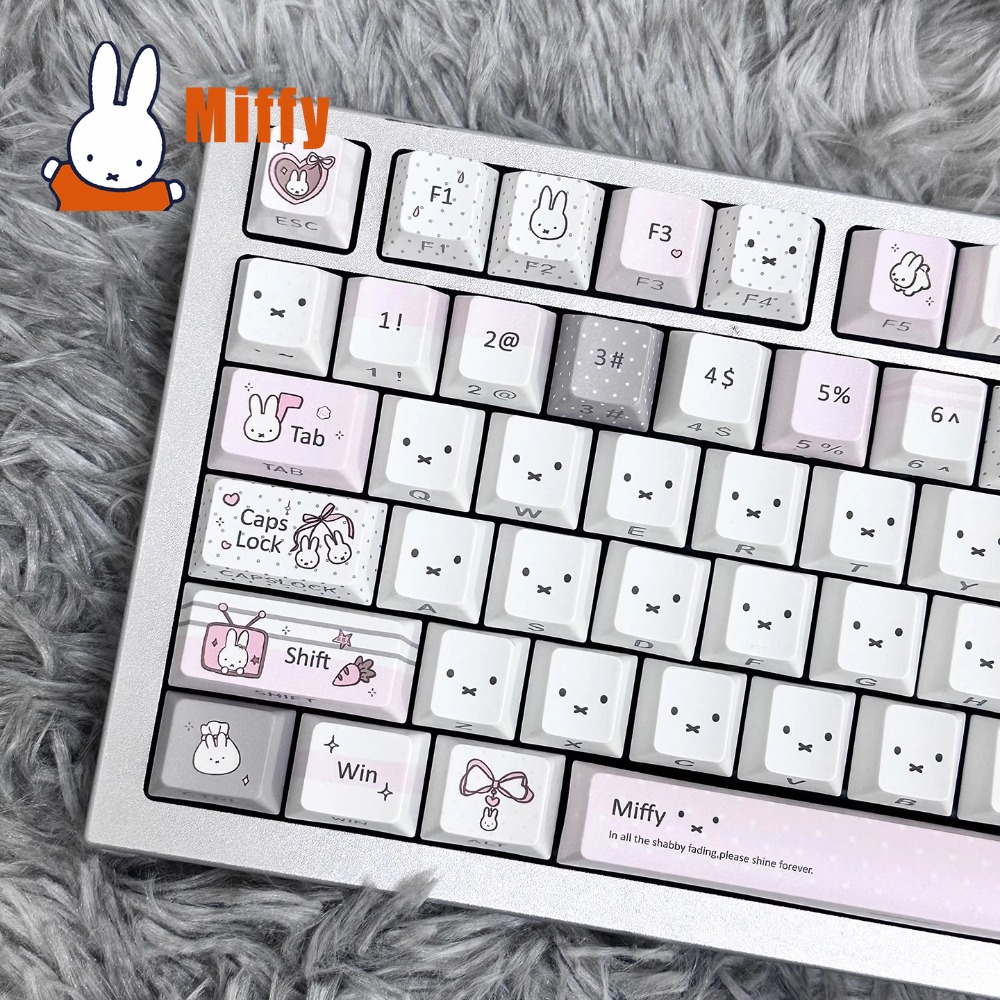 Kawaii Miffy Mechanical Keyboa - Tech For Office 评论和价格