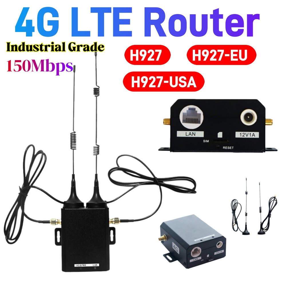 H927 WiFi Router Industrial Gr - 4G Lte Router Sim 评论和价格