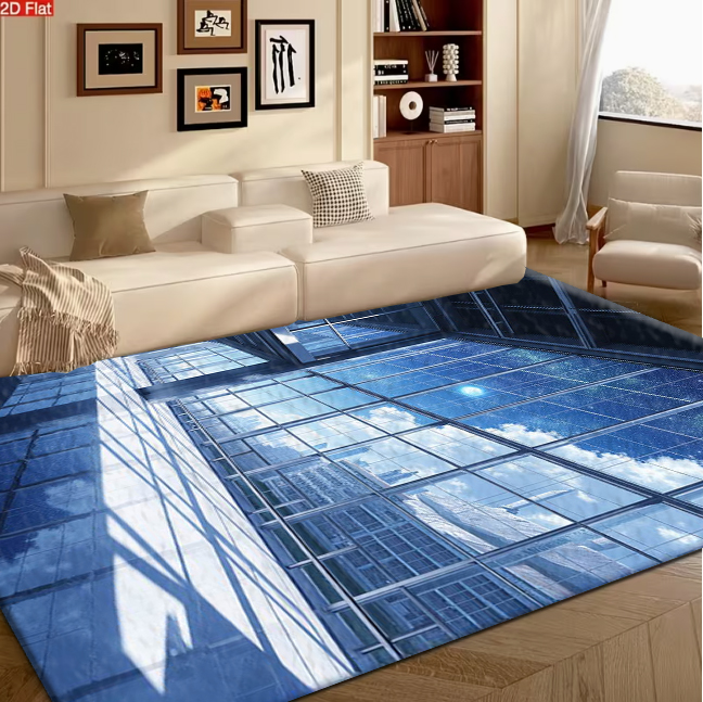 High-Tech Building View Carpet - Office And Tech 评论和价格