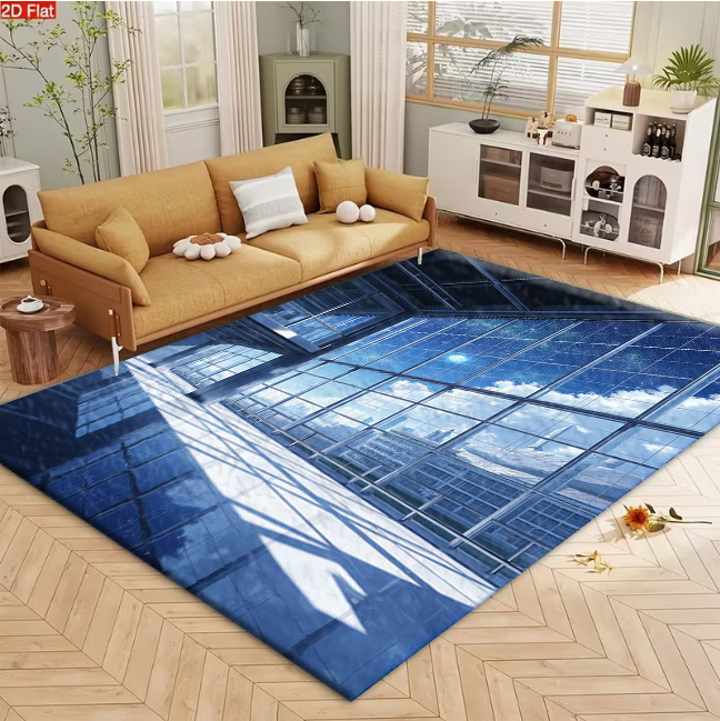 High-Tech Building View Carpet - Office And Tech 评论和价格