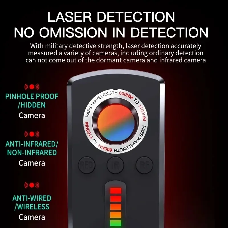 Hidden Camera Detector Anti Sp - Tech For Office 评论和价格