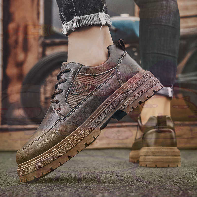 Dark Natural Leather Fashion T - Tech Office Outfits Men 评论和价格