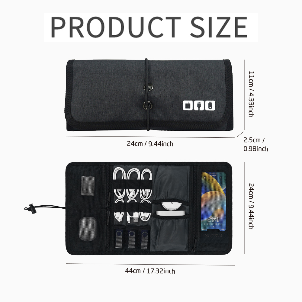 Tech Organizer Bag Cable Stora - Office And Tech 评论和价格